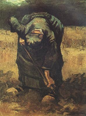 Vincent Van Gogh peasant Woman Digging (nn04) Germany oil painting art